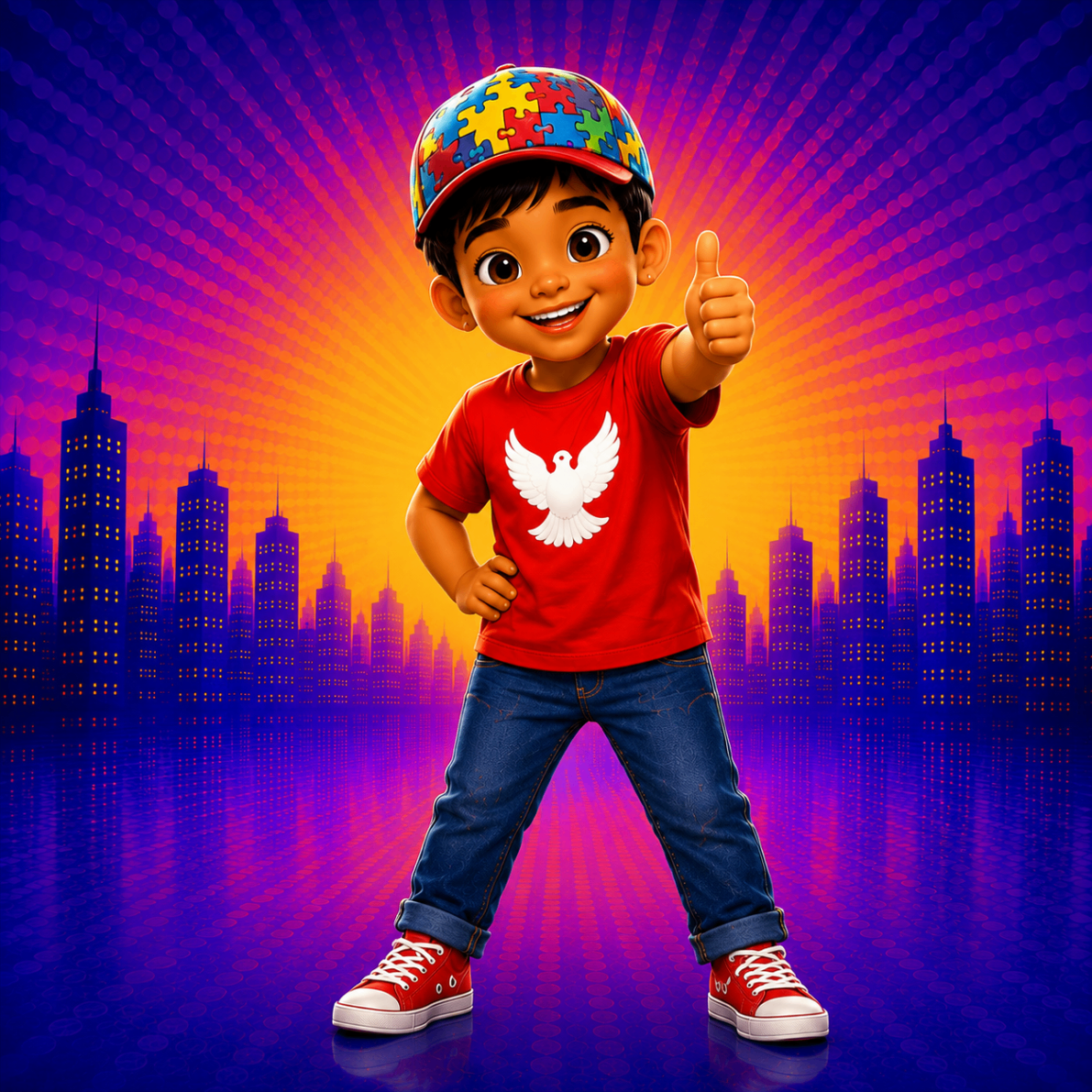 Gabriel, a Rooted & Real Kids character