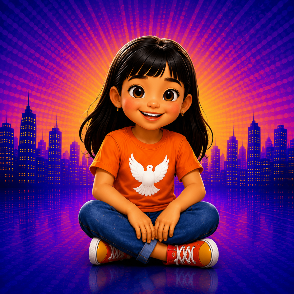 Grace, a Rooted & Real Kids character