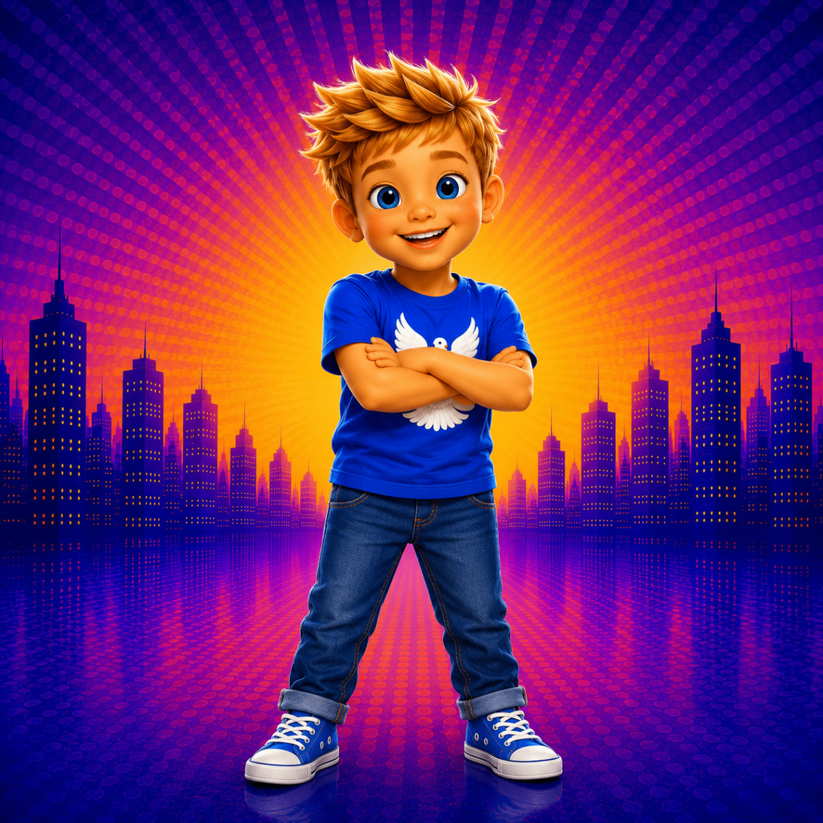 Eli, a Rooted & Real Kids character