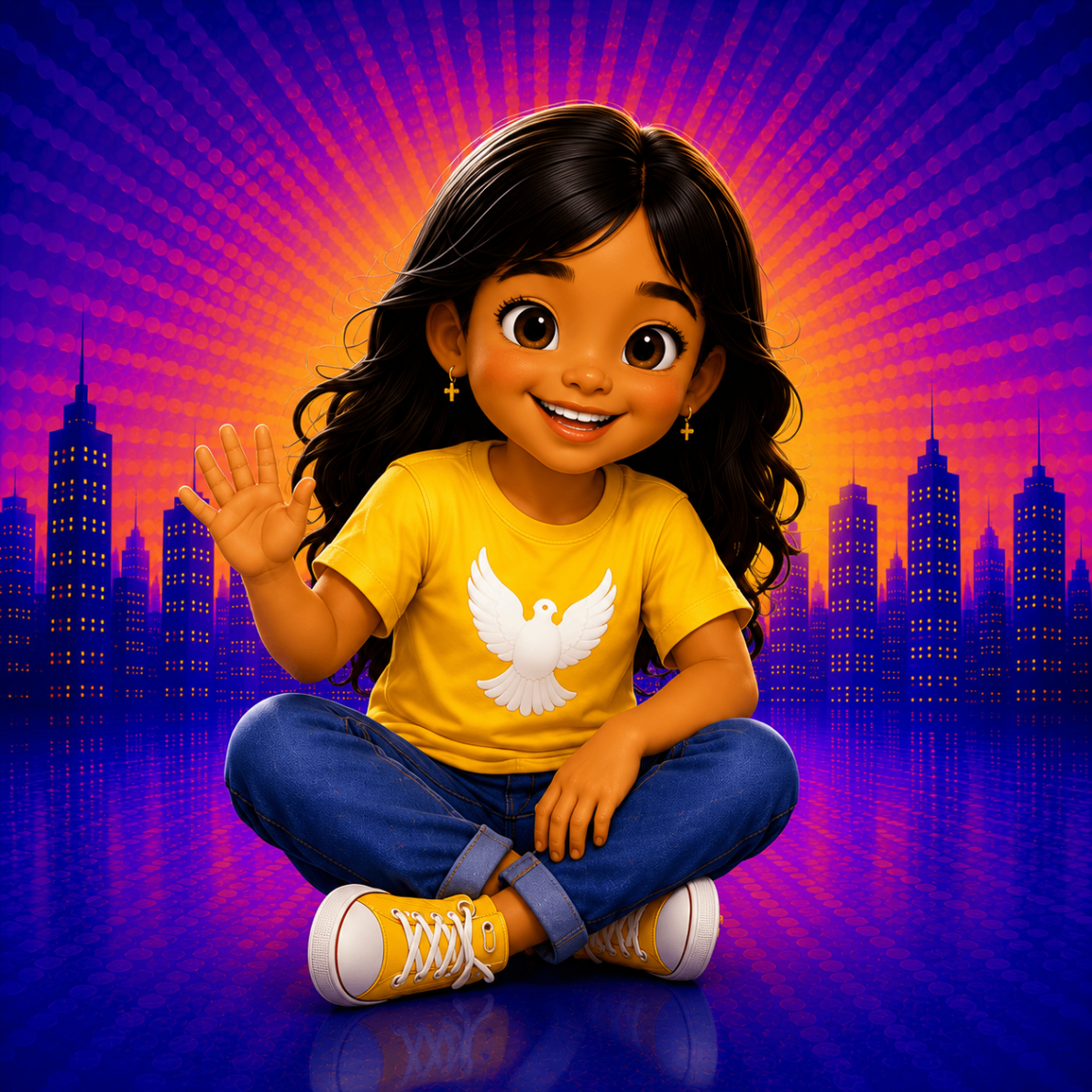 Sarah, a Rooted & Real Kids character
