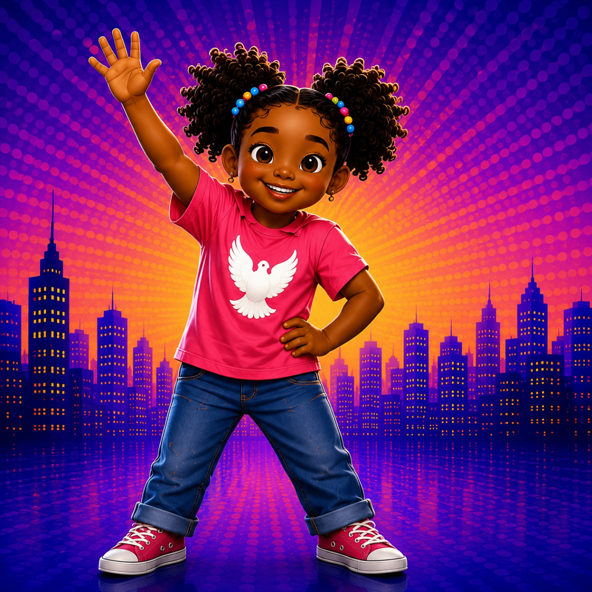 Hope, a Rooted & Real Kids character
