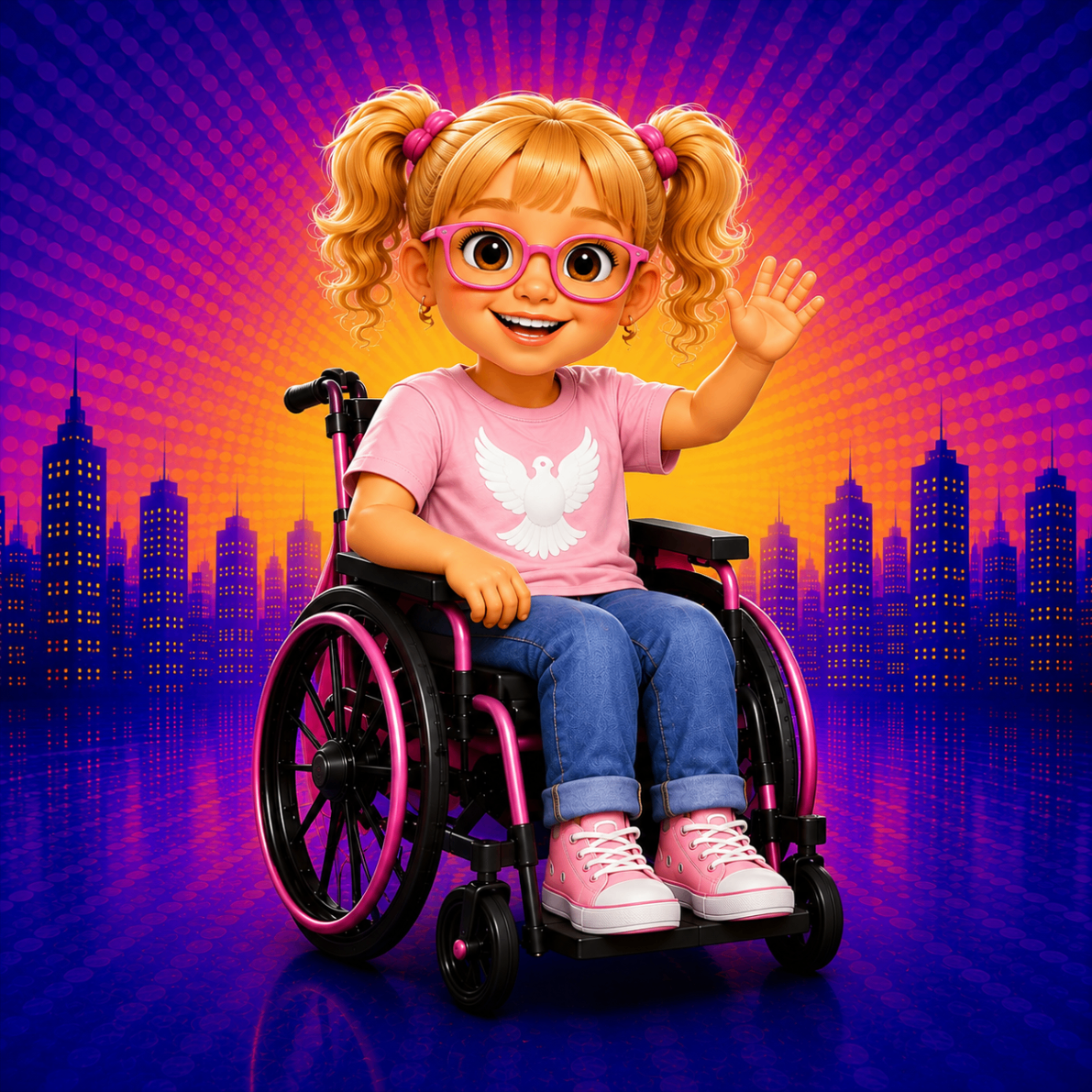 Faith, a Rooted & Real Kids character